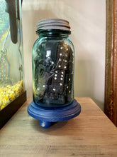 Load image into Gallery viewer, Blue Cabinet Shelf Wood Riser
