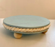 Load image into Gallery viewer, Blue Rope Cabinet Shelf Wood Riser
