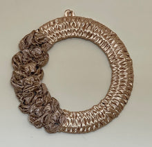 Load image into Gallery viewer, Brocade Silk Ribbon Wreath
