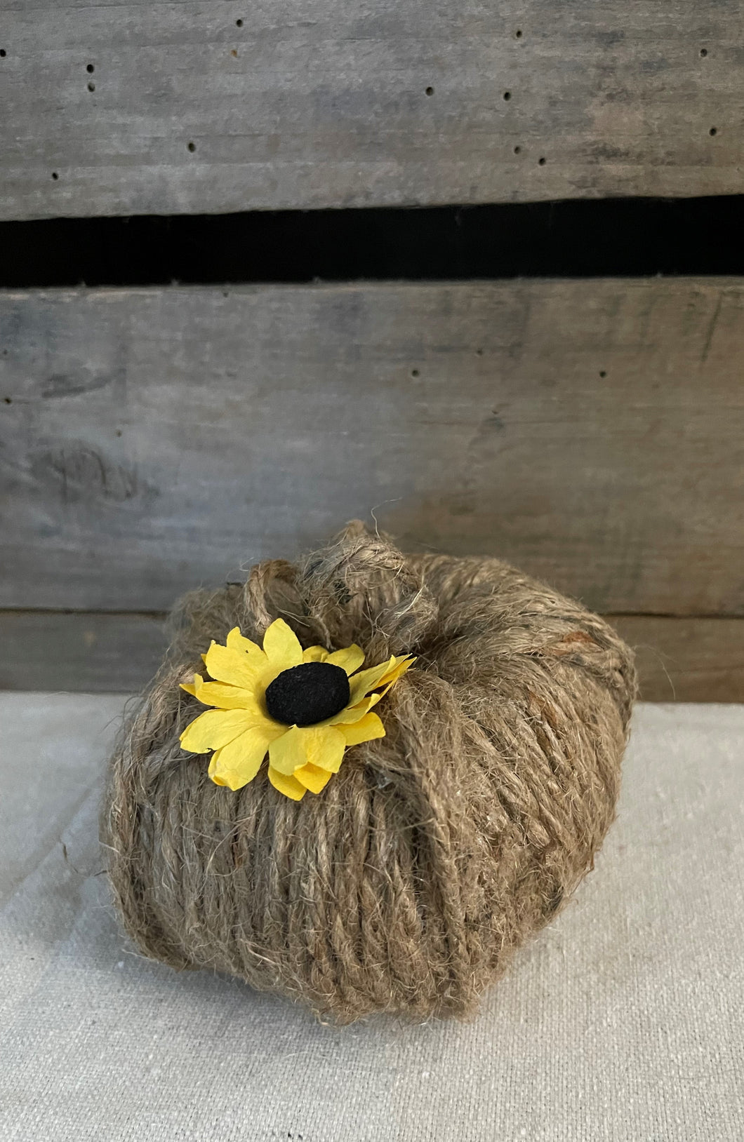 Brown Rope Decorative Pumpkins
