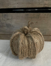 Load image into Gallery viewer, Brown Rope Decorative Pumpkins
