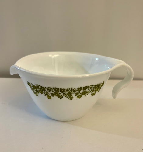 Corelle by Corning Green Crazy Daisy Creamer Pitcher