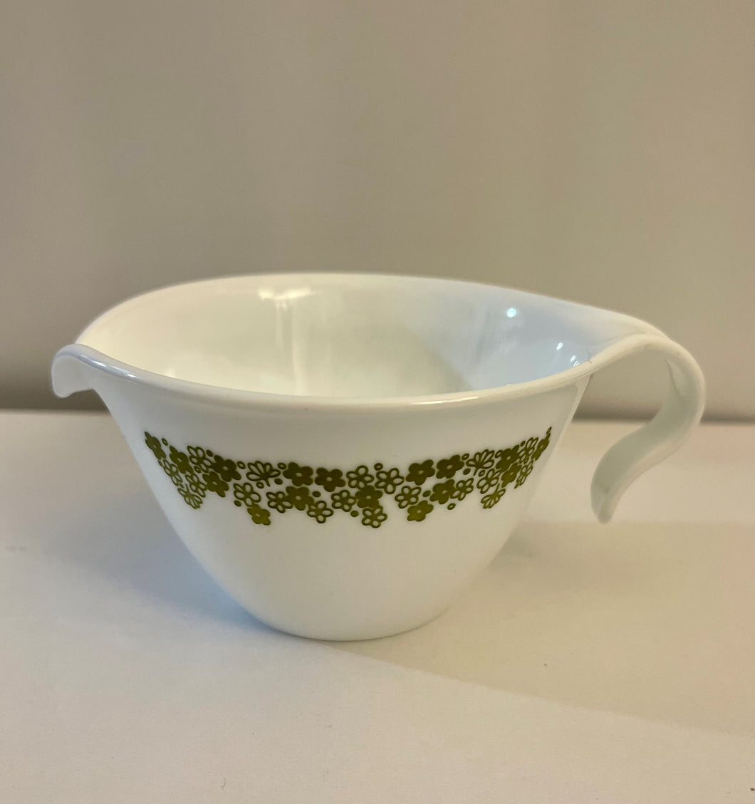 Corelle by Corning Green Crazy Daisy Creamer Pitcher