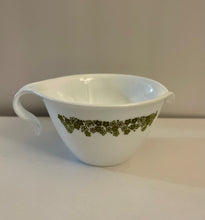 Load image into Gallery viewer, Corelle by Corning Green Crazy Daisy Creamer Pitcher
