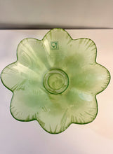 Load image into Gallery viewer, Ecoglass Green Flower Candy Dish Made in Spain
