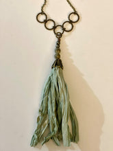 Load image into Gallery viewer, Silk Tassel Necklace
