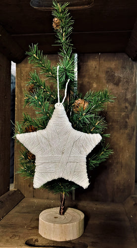 Large Rope Stars Christmas Ornaments
