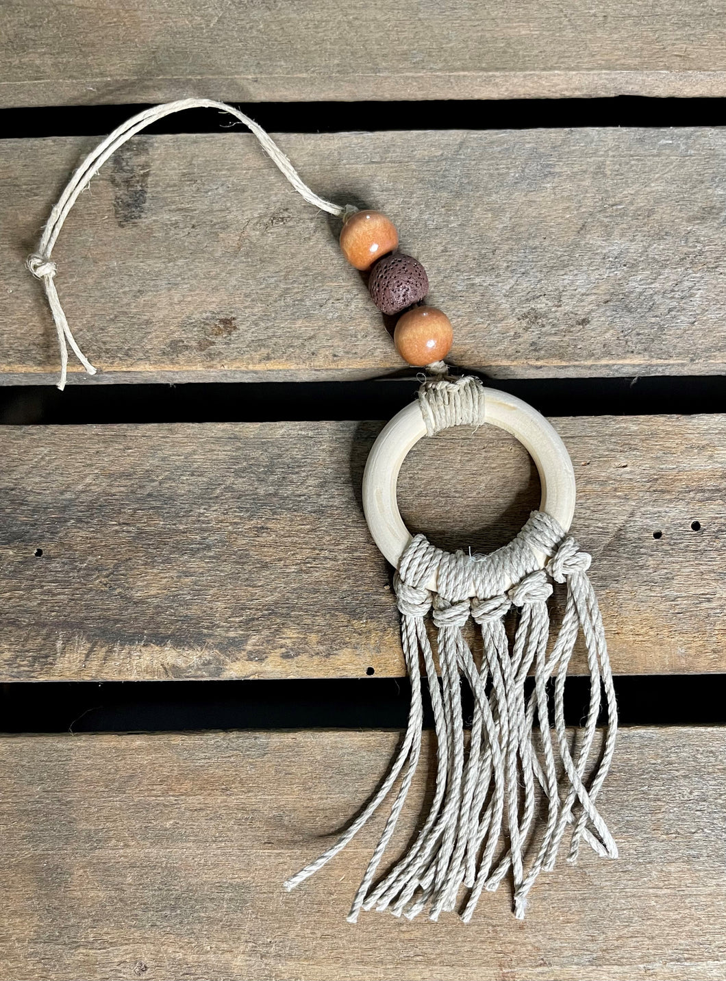 Macramé Aromatherapy Oil Diffuser