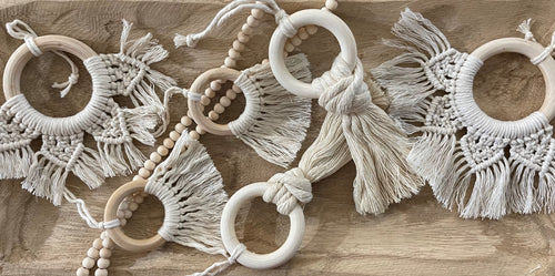Macramé Christmas Ornaments