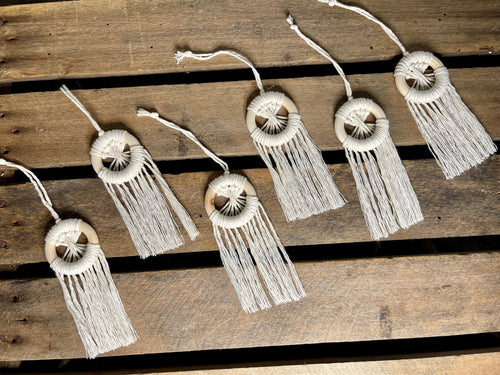 Macramé Christmas Ornaments