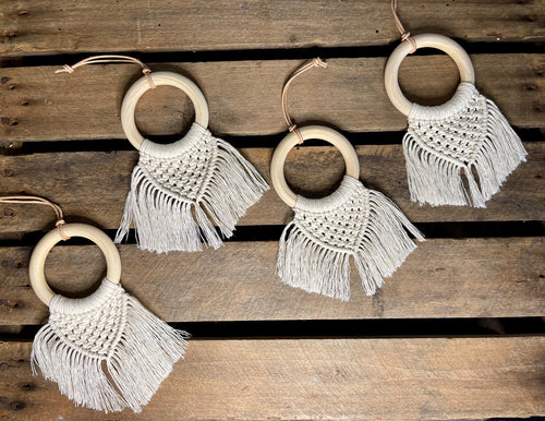 Macramé Christmas Ornaments