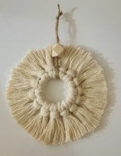 Load image into Gallery viewer, Macramé Sun Ornament

