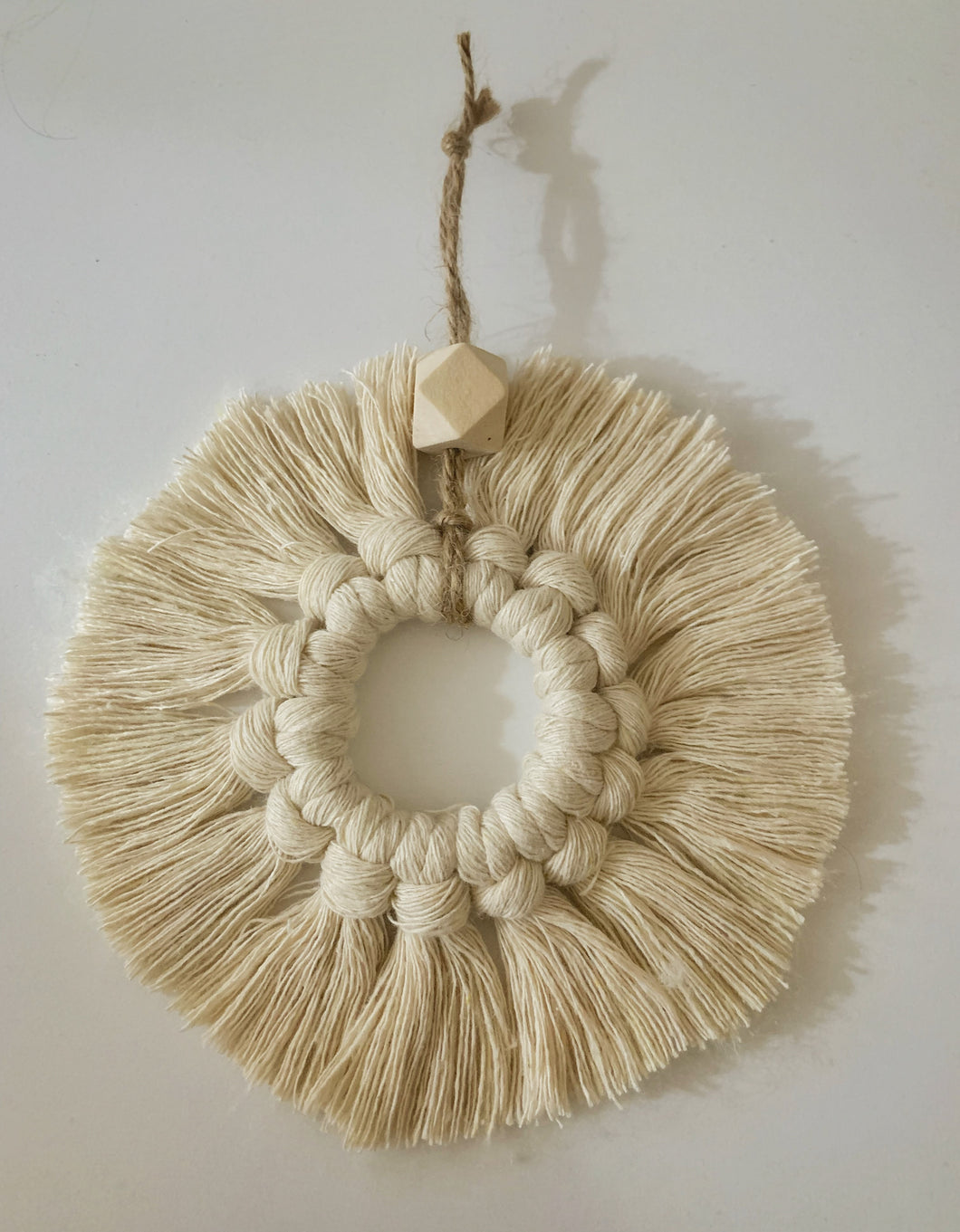 Macramé Sun Ornament