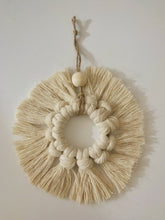Load image into Gallery viewer, Macramé Sun Ornament
