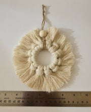 Load image into Gallery viewer, Macramé Sun Ornament
