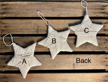 Load image into Gallery viewer, Medium Rope Star Christmas Ornament
