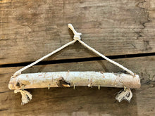Load image into Gallery viewer, Natural birch log jewelry holder
