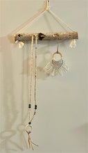 Load image into Gallery viewer, Natural birch log jewelry holder
