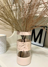 Load image into Gallery viewer, Peach Hand Painted Flower Vase
