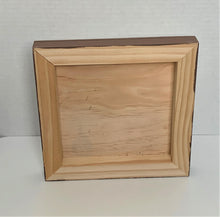 Load image into Gallery viewer, Purple Rainbow Painted Plaque
