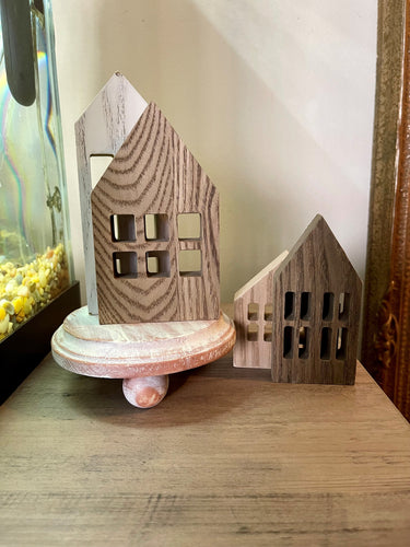 Rose Gold Cabinet Shelf Wood Riser