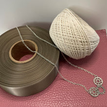 Load image into Gallery viewer, Silver 3 Gear Necklace
