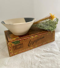 Load image into Gallery viewer, Small Painted Wooden Bowl
