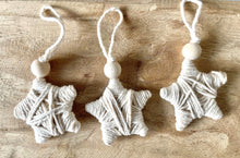 Load image into Gallery viewer, Small Rope Star Christmas Ornament
