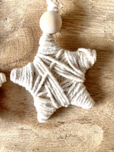 Load image into Gallery viewer, Small Rope Star Christmas Ornament
