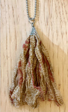 Load image into Gallery viewer, Silk Tassel Necklace
