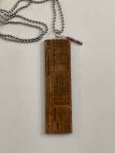 Load image into Gallery viewer, Vintage ruler necklace
