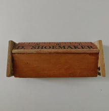Load image into Gallery viewer, Vintage Yard Stick Business Card Holder
