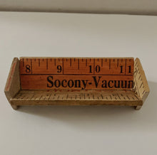 Load image into Gallery viewer, Vintage Yard Stick Business Card Holder
