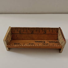 Load image into Gallery viewer, Vintage Yard Stick Business Card Holder
