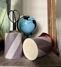 Load image into Gallery viewer, Hand painted square wood pen and pencil holder.
