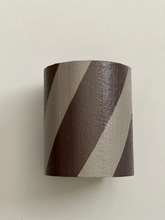 Load image into Gallery viewer, Hand painted square wood pen and pencil holder.
