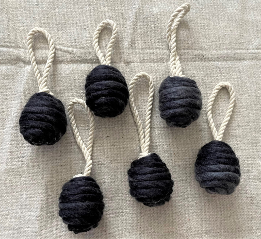 Yarn Ball Christmas Ornament