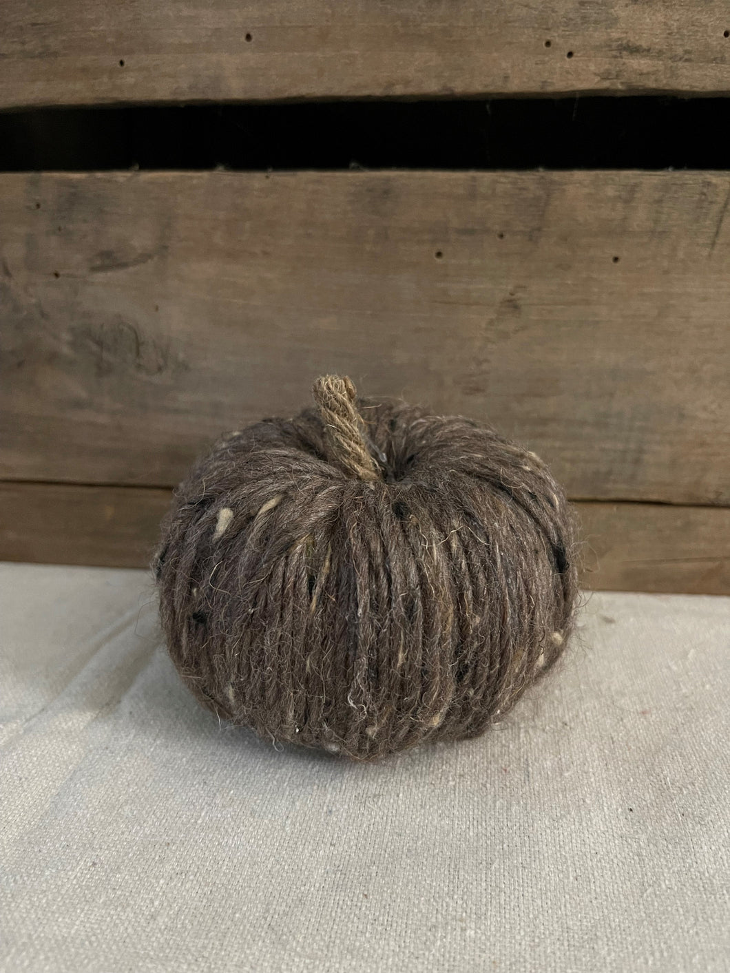 Decorative Yarn Pumpkins
